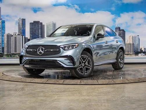 Verde Silver Metallic 2026 Mercedes-Benz GLC 300 4MATIC Coupe