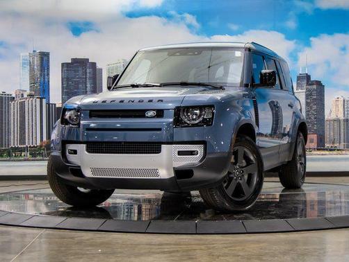 Tasman Blue Metallic 2025 Land Rover Defender 110 P300
