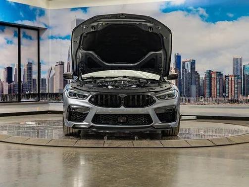 Gray Metallic 2025 BMW M8 Competition xDrive