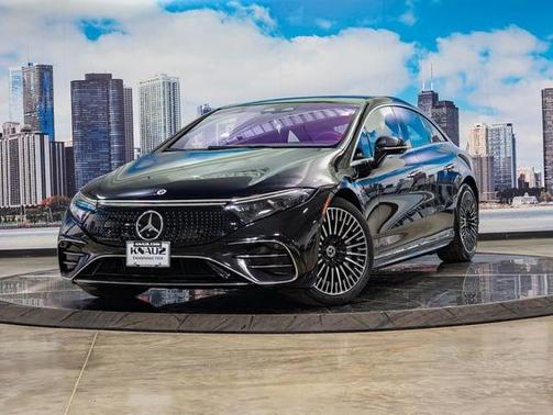 Obsidian Black Metallic 2023 Mercedes-Benz EQS 450 4MATIC