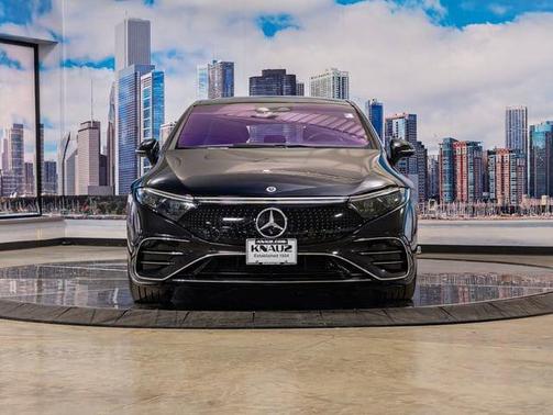 Obsidian Black Metallic 2023 Mercedes-Benz EQS 450 4MATIC