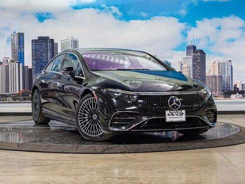 Obsidian Black Metallic 2023 Mercedes-Benz EQS 450 4MATIC