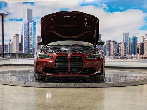 Red Metallic 2024 BMW M3 Competition xDrive