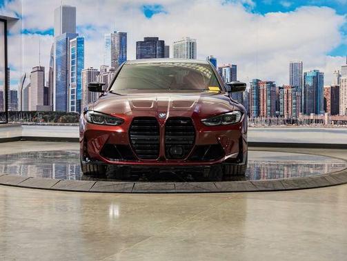 Red Metallic 2024 BMW M3 Competition xDrive