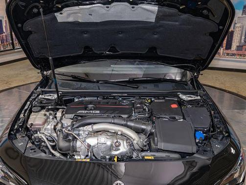 Cosmos Black Metallic 2023 Mercedes-Benz AMG CLA 35 4MATIC