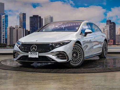 Cirrus Silver Metallic 2023 Mercedes-Benz EQS 450 4MATIC