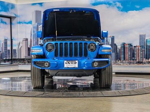 Hydro Blue Pearl Coat 2023 Jeep Wrangler 4-Door High Altitude 4x4