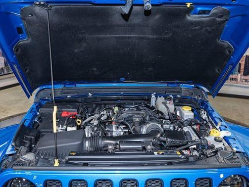 Hydro Blue Pearl Coat 2023 Jeep Wrangler 4-Door High Altitude 4x4