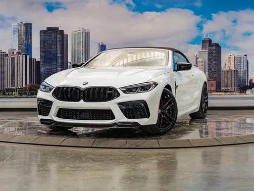 Alpine White 2025 BMW M8 Competition xDrive