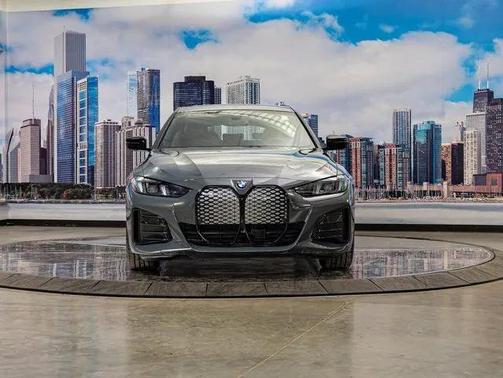 Gray Metallic 2026 BMW i4 Gran Coupe xDrive40