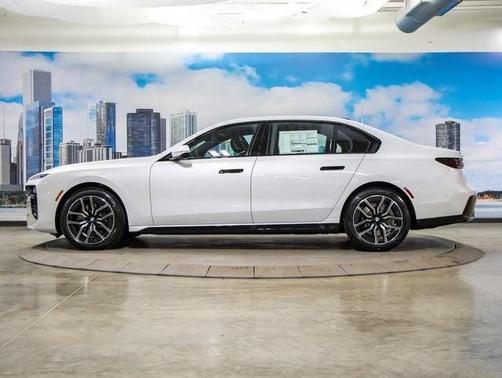 Mineral White Metallic 2026 BMW 740 xDrive