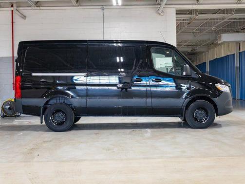 Jet Black 2025 Mercedes-Benz Sprinter 2500 Standard Roof