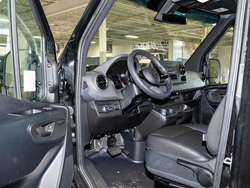 Jet Black 2025 Mercedes-Benz Sprinter 2500 Standard Roof