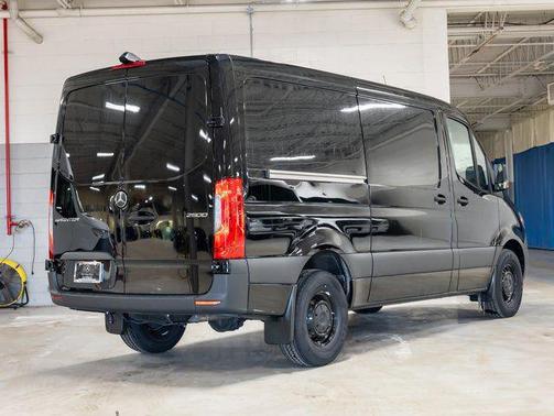 Jet Black 2025 Mercedes-Benz Sprinter 2500 Standard Roof