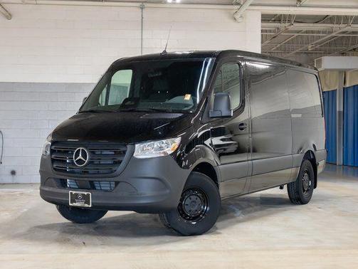 Jet Black 2025 Mercedes-Benz Sprinter 2500 Standard Roof