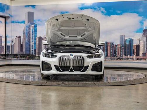 White Metallic 2026 BMW i4 Gran Coupe xDrive40