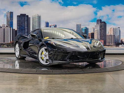 Black 2021 Chevrolet Corvette Stingray w/2LT