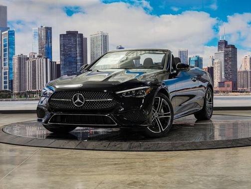 Black 2026 Mercedes-Benz CLE 300 4MATIC Cabriolet