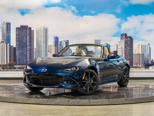 Deep Crystal Blue Mica 2025 Mazda MX-5 Miata Grand Touring