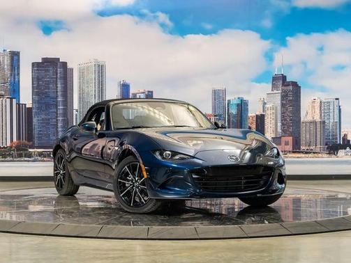 Deep Crystal Blue Mica 2025 Mazda MX-5 Miata Grand Touring