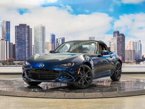 Deep Crystal Blue Mica 2025 Mazda MX-5 Miata Grand Touring