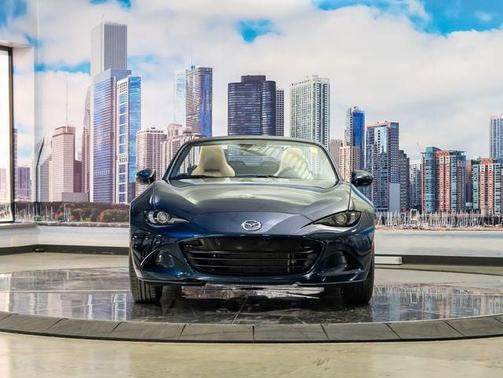 Deep Crystal Blue Mica 2025 Mazda MX-5 Miata Grand Touring