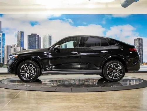 Black 2026 Mercedes-Benz GLC 300 4MATIC Coupe