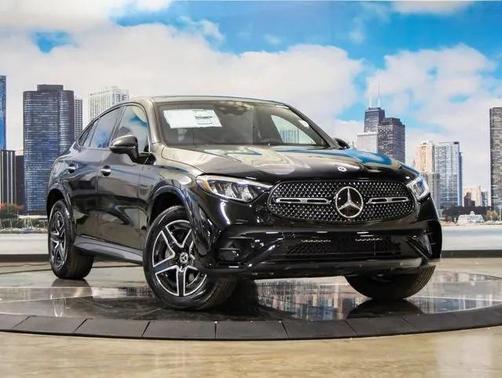 Black 2026 Mercedes-Benz GLC 300 4MATIC Coupe