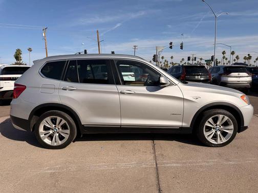 Silver 2013 BMW X3 xDrive35i