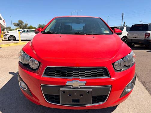 Red 2015 Chevrolet Sonic LTZ