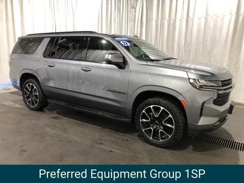 Satin Steel Metallic 2022 Chevrolet Suburban RST