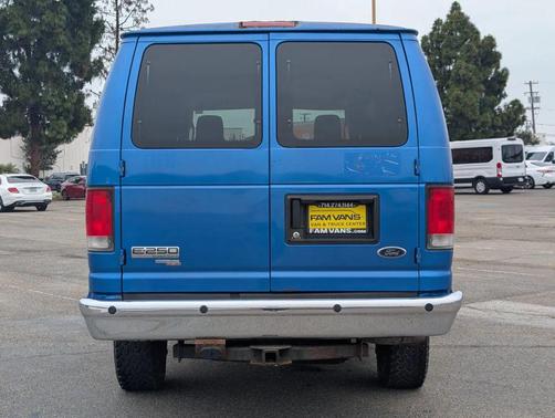 Blue 2013 Ford E250 Extended Cargo Van Quigley 4x4