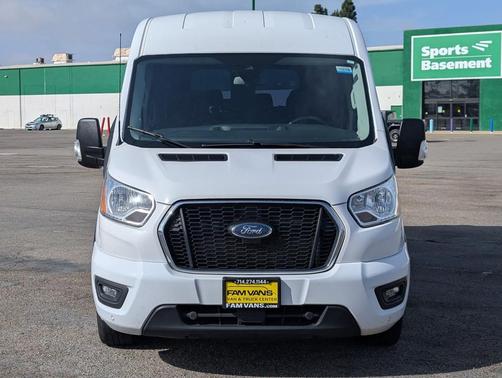 Oxford White 2021 Ford Transit-350 XLT