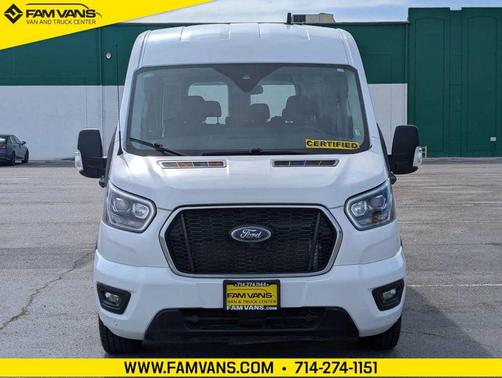 Oxford White 2023 Ford Transit-350 XLT