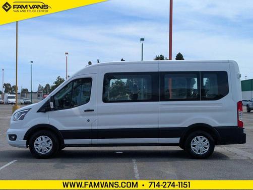 Oxford White 2023 Ford Transit-350 XLT
