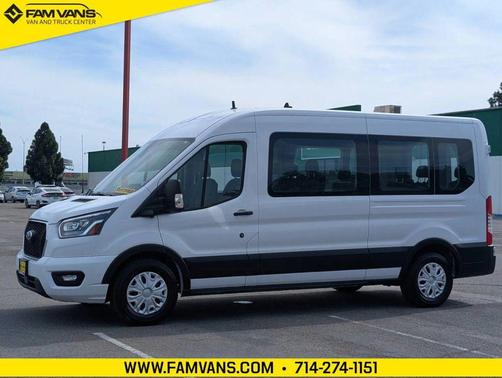 Oxford White 2023 Ford Transit-350 XLT