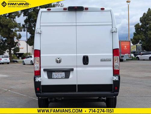 Bright White Clearcoat 2026 RAM ProMaster 2500 Tradesman