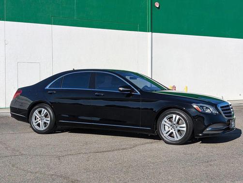 Black 2020 Mercedes-Benz S-Class S450 Sedan
