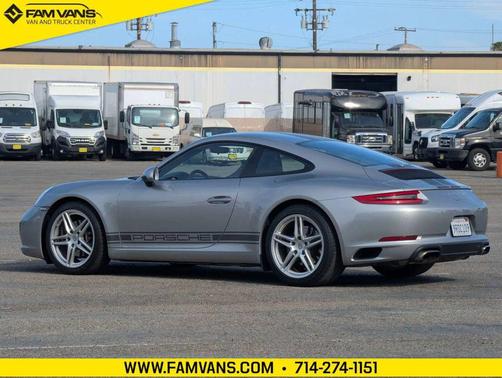 Silver 2017 Porsche 911 Carrera