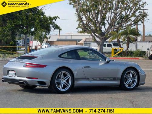 Silver 2017 Porsche 911 Carrera