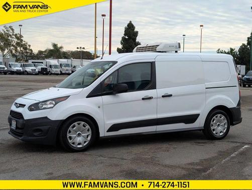 Frozen White 2016 Ford Transit Connect XL