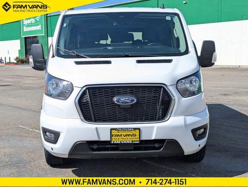 Oxford White 2024 Ford Transit-350 XLT