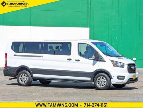 Oxford White 2024 Ford Transit-350 XLT