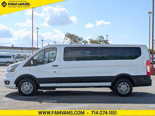 Oxford White 2024 Ford Transit-350 XLT