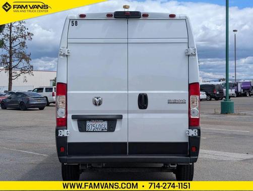 Bright White Clearcoat 2026 RAM ProMaster 2500 Tradesman