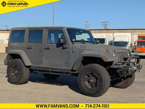 Black Clearcoat 2015 Jeep Wrangler Unlimited Sport