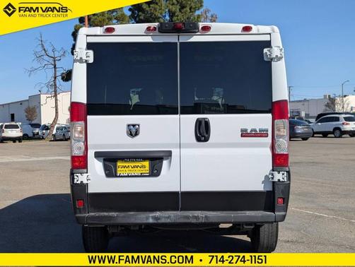 2019 RAM ProMaster 1500 Low Roof