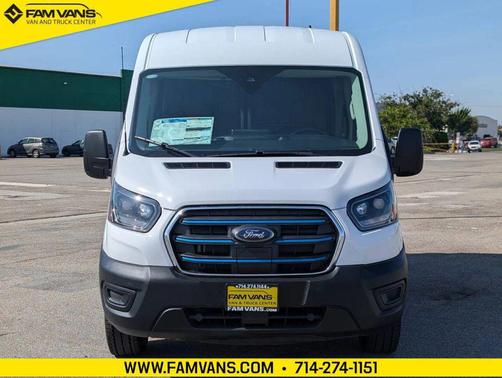 Oxford White 2024 Ford E-Transit T-350 Medium Roof