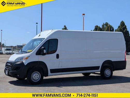 Bright White Clearcoat 2025 RAM ProMaster 3500 High Roof