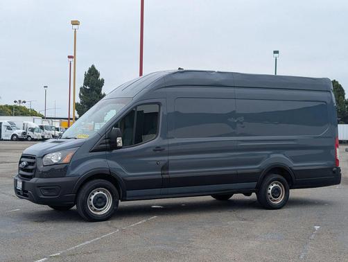 Blue Jeans Metallic 2020 Ford Transit-250 Base